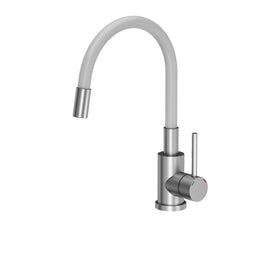 QUADRON MAGGIE Steinsteel Stretch kitchen mixer white