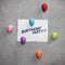 Qualy ballon magneetjes - koelkastmagneetjes