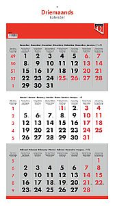 Quantore - 3-maandskalender 2025 | 10 stuks