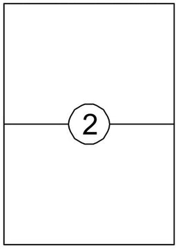 Quantore - Etiket 210x148mm 200 stuks