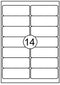 Quantore - Etiket 99.1x38.1mm 1400 stuks