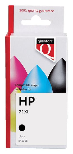 Quantore - Inktcartridge alternatief tbv hp c9351a 21xl zwart | 35 stuks