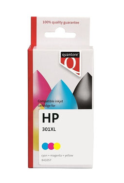 Quantore - Inktcartridge alternatief tbv hp ch564ee 301xl kleur | 12 stuks