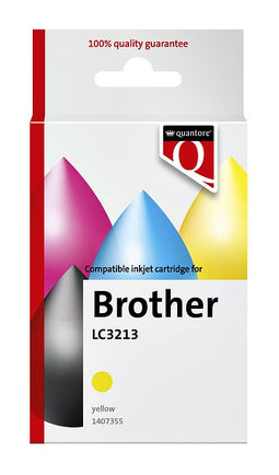 Quantore - Inktcartridge alternatief tbv brother lc3213 geel | 12 stuks