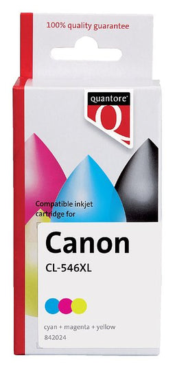 Quantore - Inktcartridge canon cl-546xl kleur | 35 stuks