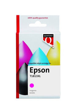 Quantore - Inktcartridge epson 18xl t1813 rood