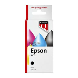 Quantore - Inktcartridge epson 34xl zwart | 12 stuks