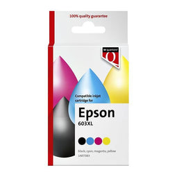 Quantore - Inktcartridge epson 603xl zwart+3kleur | 12 stuks