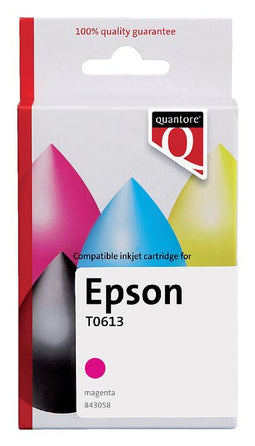 Quantore - Inktcartridge epson t061340 rood