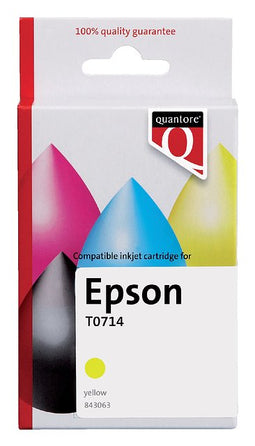 Quantore - Inktcartridge epson t071440 geel | 20 stuks