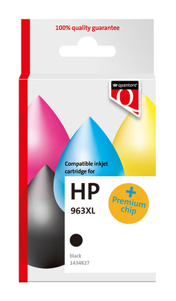 Quantore - Inktcartridge hp 963xl 3ja30ae hc zwart | 12 stuks