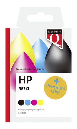 Quantore - Inktcartridge hp 963xl 3yp35ae hc zw+3 kl | 12 stuks