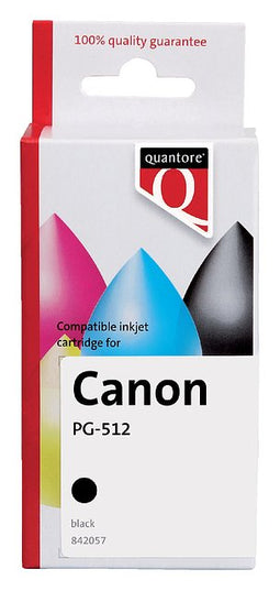 Quantore - Inktcartridge canon pg-512 zwart | 35 stuks