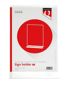 Quantore - Kaarthouder a5 t-staand | 10 stuks