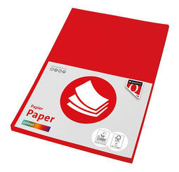 Quantore - Kopieerpapier A4 80gr felrood 100vel