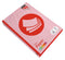 Quantore - Kopieerpapier colour a4 160gr roze | Pak a 250 vel | 5 stuks