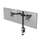 Quantore - Monitorarm 2 schermen 17-27 inch zwart | 4 stuks