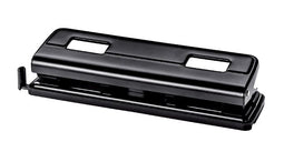 Quantore - Perforator 4-gaats 10 vel met aanleg | 12 stuks