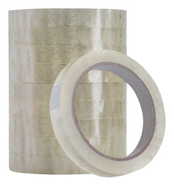 Quantore - Plakband 15mmx66m transparant | 120 stuks