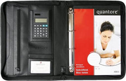 Quantore - Schrijfmap met rits en calculator