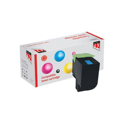 Quantore - Tonercartridge lexmark 80c2hc0 blauw