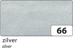 Quantore Zijdevloeipapier Folia 50X70Cm 20G Nr 66 Zilver