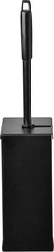 Quartz Toiletborstelhouder RVS zwart