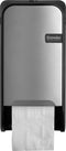 QuartzLine Duo-doproldispenser | 323x167x163mm | zilver | 1 stuks
