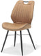 Quattro - Eetkamerstoel - 51 x 64 x 91 cm - Soft - Cognac