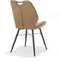 Quattro - Eetkamerstoel - 51 x 64 x 91 cm - Soft - Cognac