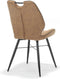 Quattro - Eetkamerstoel - 51 x 64 x 91 cm - Soft - Cognac
