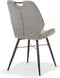 Quattro - Eetkamerstoel - 51 x 64 x 91 cm - Soft - Pebble