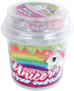 Mix je eigen Eenhoorn Putty met Glitter en Kralen, 700gram