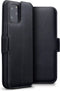 Qubits - lederen slim folio wallet hoes - Geschikt voor iPhone 11 Pro - Zwart
