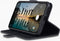 Qubits - lederen slim folio wallet hoes - Geschikt voor iPhone 11 Pro - Zwart