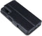 Qubits - lederen slim folio wallet hoes - Geschikt voor Samsung Galaxy A80 - Zwart