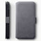 Qubits - lederen slim folio wallet hoes - iPhone XS Max - grijs