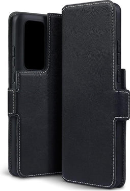 Qubits - slim wallet hoes - Geschikt voor Huawei P40 Pro - Zwart