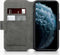 Qubits - slim wallet hoes - Geschikt voor iPhone 11 Pro - Zwart