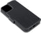 Qubits - slim wallet hoes - Geschikt voor iPhone 12 / Geschikt voor iPhone 12 Pro - Zwart