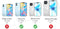 Qubits - slim wallet hoes - Geschikt voor iPhone 12 / Geschikt voor iPhone 12 Pro - Zwart