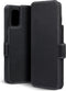 Qubits - slim wallet hoes - Geschikt voor Samsung Galaxy A41 - Zwart