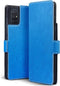 Qubits - slim wallet hoes - Geschikt voor Samsung Galaxy A71 - Lichtblauw