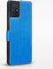 Qubits - slim wallet hoes - Geschikt voor Samsung Galaxy A71 - Lichtblauw