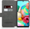 Qubits - slim wallet hoes - Geschikt voor Samsung Galaxy A71 - Lichtblauw