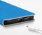 Qubits - slim wallet hoes - Geschikt voor Samsung Galaxy A90 - Lichtblauw