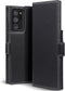 Qubits - slim wallet hoes - Geschikt voor Samsung Galaxy Note 20 Ultra - Zwart