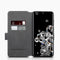 Qubits - slim wallet hoes - Geschikt voor Samsung Galaxy S20 - Grijs