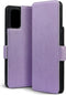 Qubits - slim wallet hoes - Geschikt voor Samsung Galaxy S20 Plus / S20+ - Paars