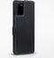 Qubits - slim wallet hoes - Geschikt voor Samsung Galaxy S20 Plus / S20+ - Zwart